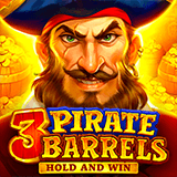 3 Pirate Barrels
